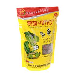 易萌 乌龟粮龟饲料宠物活体巴西龟草龟鲜虾味龟龟粮食 袋装500g