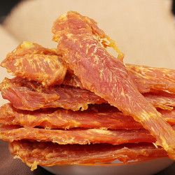 Myfoodie 麦富迪 北美原野狗零食 牛肉粒鸭肉干鸡肉干牛泰迪金毛成犬幼犬宠物狗狗训练零食 鸡肉干 360g