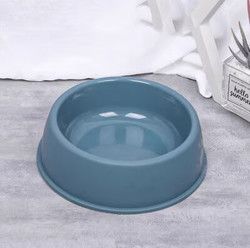 Strataderm 施可复宠物用品猫碗狗碗狗 蓝色 小号