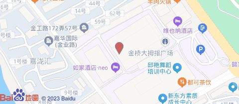 酷豆宠物咖啡·宠物美食·撸猫馆(金桥大拇指广场店)位置示意图