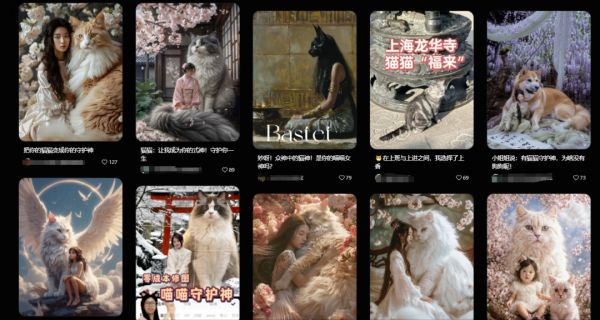 AI赚钱新玩法，用AI工具拍宠物写真，免费产出小红书爆款图文
