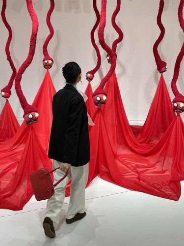 (广州)鬼灵精怪新展像呼吸般自由创作 