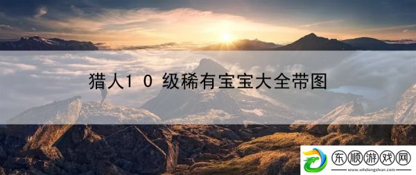 猎人10级稀有宝宝大全带图