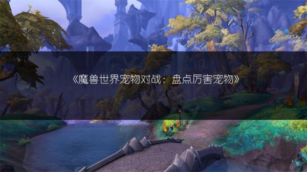 《魔兽世界宠物对战：盘点厉害宠物》