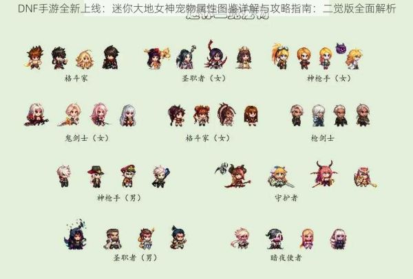 DNF手游全新上线：迷你大地女神宠物属性图鉴详解与攻略指南：二觉版全面解析