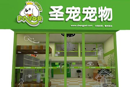 圣宠宠物贵阳福州街店装修设计效果图