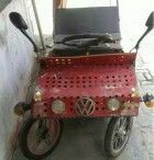 大众版敞篷车，带着心爱的人儿去兜风
