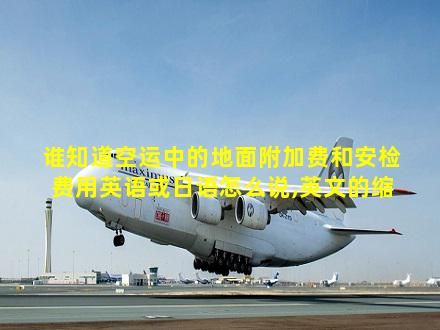 空运中垫板费用英语怎么说（空运垫板费英文怎么说）