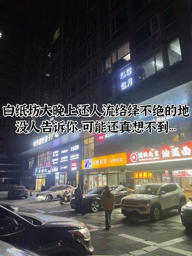 白纸坊这里从早忙到晚的宝藏店，晚上人更多[笑哭]