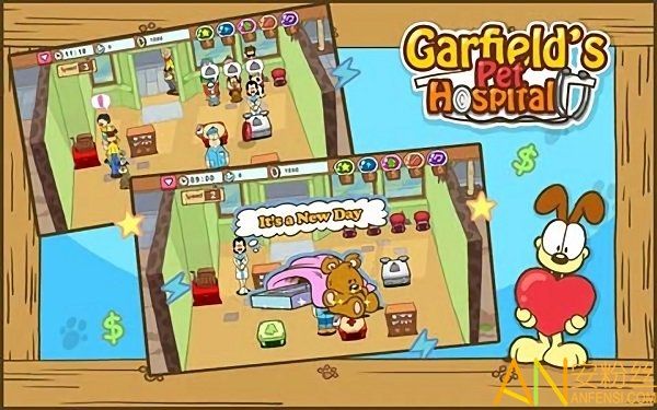 加菲猫的宠物医院无限金币版 v1.2 安卓版 3