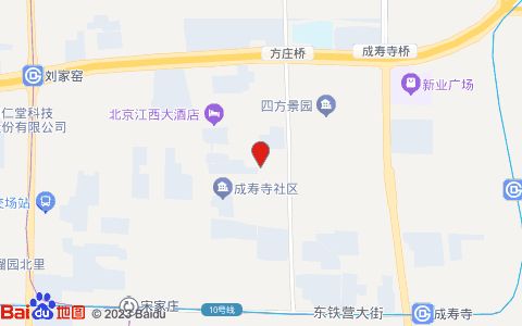 派多格宠物诊所(成寿寺店)位置示意图