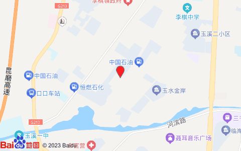 玉溪博爱动物医院(红星国际分院)位置示意图