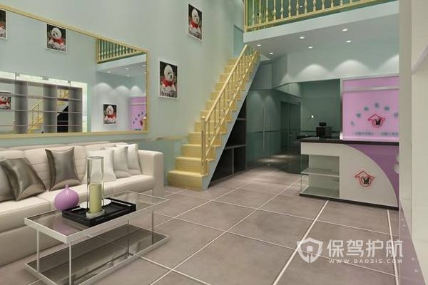 宠物店设计效果图-保驾护航装修网
