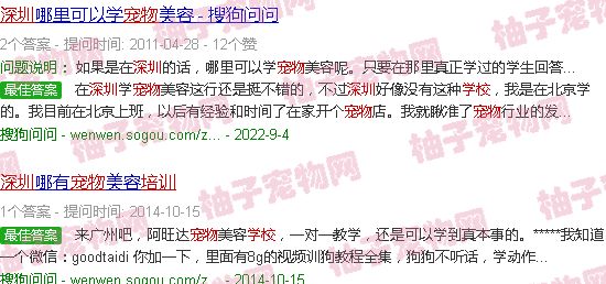 深圳宠物美容师培训学校