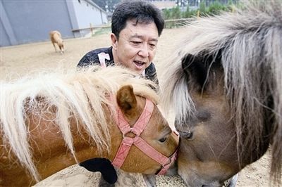 于谦60亩私人马场自己开荒百万元藏獒当宠物