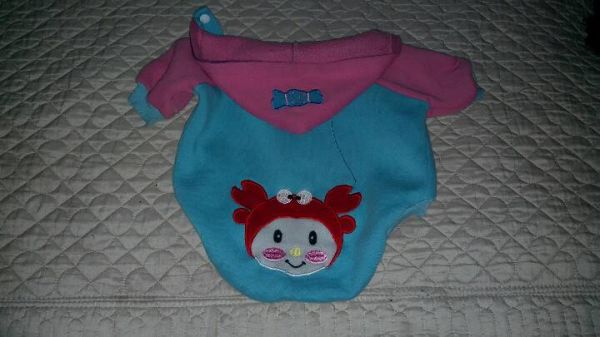亲自给狗狗做衣服教程 第1步