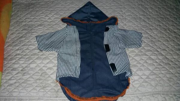 亲自给狗狗做衣服教程 第3步