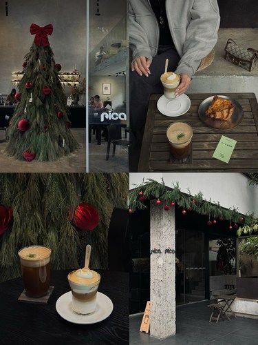广州pica圣诞季咖啡店