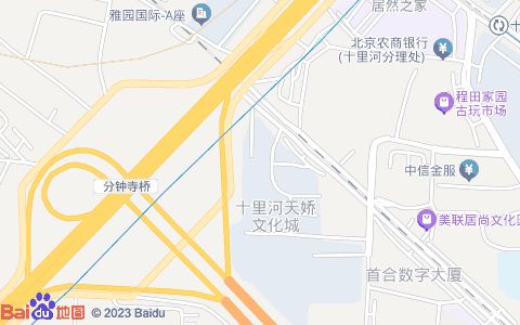 十里河猫狗宠物市场附近公交站点