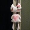 手工DIY不织布制作猫咪风铃图解