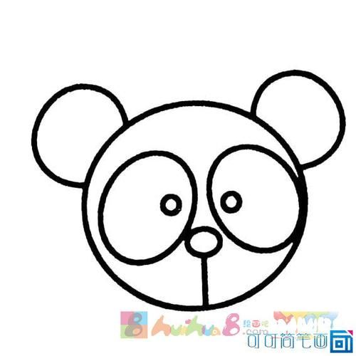 动物画画图片可爱简笔画