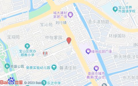 宝山区瑞宠医宠物医院位置示意图