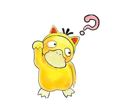 《精灵宝可梦》图鉴054：不会游泳的超强鸭神——可达鸭
