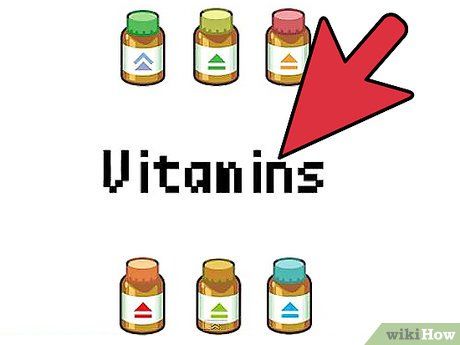 Step 1 让精灵吃维生素。