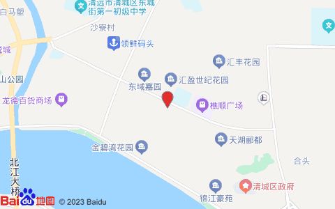 贝安宠物医院(清远分院)位置示意图
