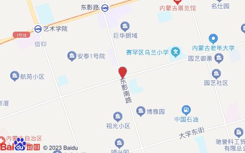 萌宠宠物医院位置示意图