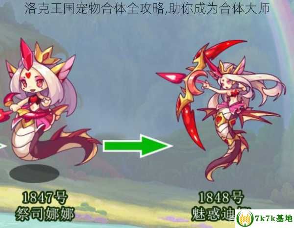 洛克王国宠物合体全攻略,助你成为合体大师