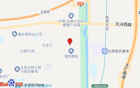 北京宠利康动物医院位置示意图