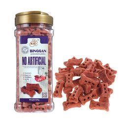 K9 宠物零食 宠物功能饼干 狗狗解馋 牛肉紫薯口味 525g *2件
