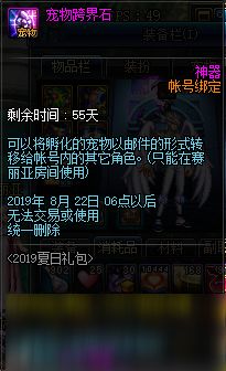 DNF宠物跨界石怎么用