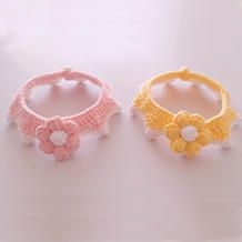 泡芙花宠物项圈 钩针宠物装饰编织视频教程