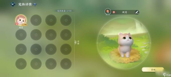 逆水寒手游宠物怎么召唤