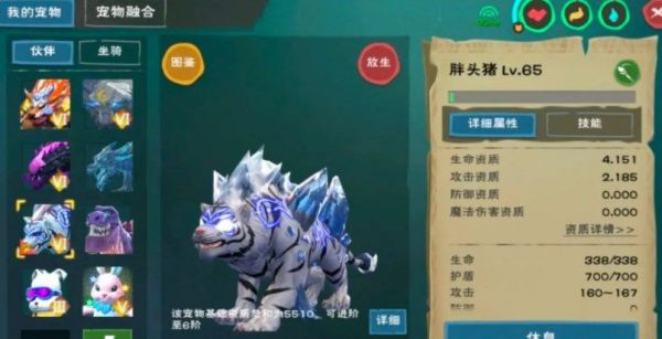 创造与魔法混战服选什么宠物