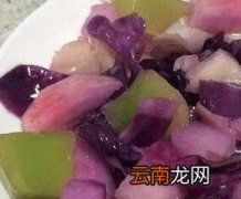 紫包菜腌制泡菜的做法