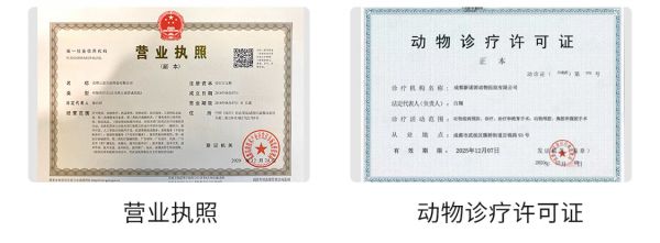 蘑菇宠医营业执照