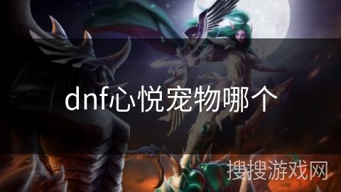dnf心悦宠物哪个