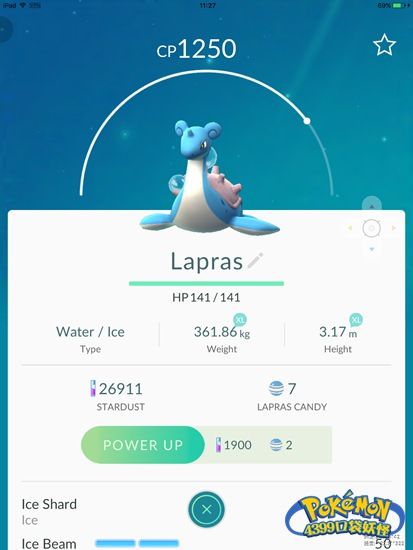 PokemonGO特殊宠物：乘龙