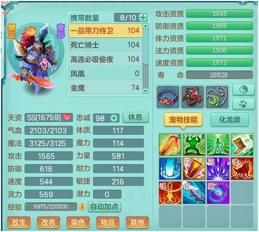 《神武4》电脑版：宠物4技能和5技能的区别，你都知道多少？