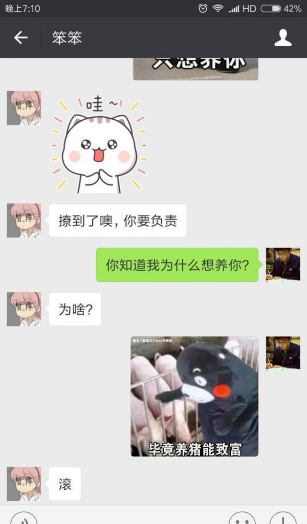 情侣日常聊天套路：“我想养个宠物”