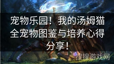 宠物乐园！我的汤姆猫全宠物图鉴与培养心得分享！
