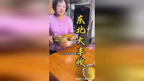 东北大丰收有肉有菜做法简单下饭又好吃，你馋了吗？第一集