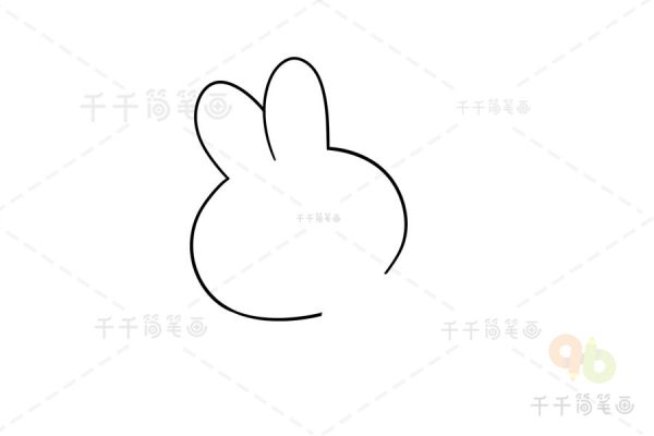 简单画兔子简笔画_兔子简笔画