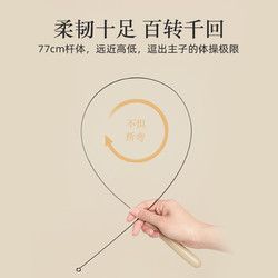 FUKUMARU 福丸 竹蜻蜓高弹逗猫棒长杆钢丝羽毛宠物玩具猫玩具猫用品猫咪