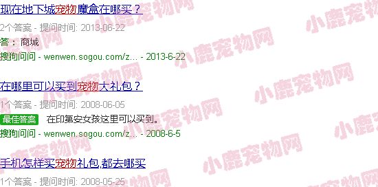宠物盲盒购买