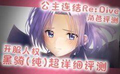 【待宵姫】开服人权!黑骑(纯)超详细角色评测