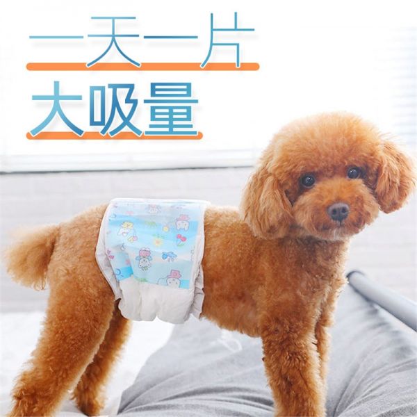 华元宠具(HOOPET)公狗纸尿裤狗狗生理裤男泰迪宠物礼貌带母狗小狗防乱尿专用尿不湿高清大图